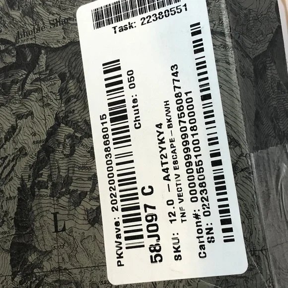 The North Face Vectiv Escape Hiking Trail Running Shoes Men's Size - Picture 7 of 8